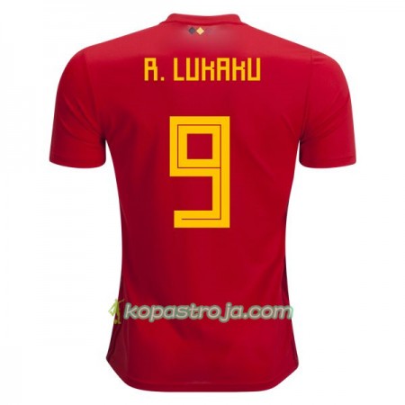 Billiga Fotbollströjor Belgien R.Lukaku 9 VM 2018 Hemma tröja